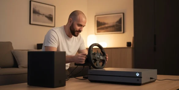 Jak podłączyć kierownicę do Xbox One lub Xbox Series X|S?