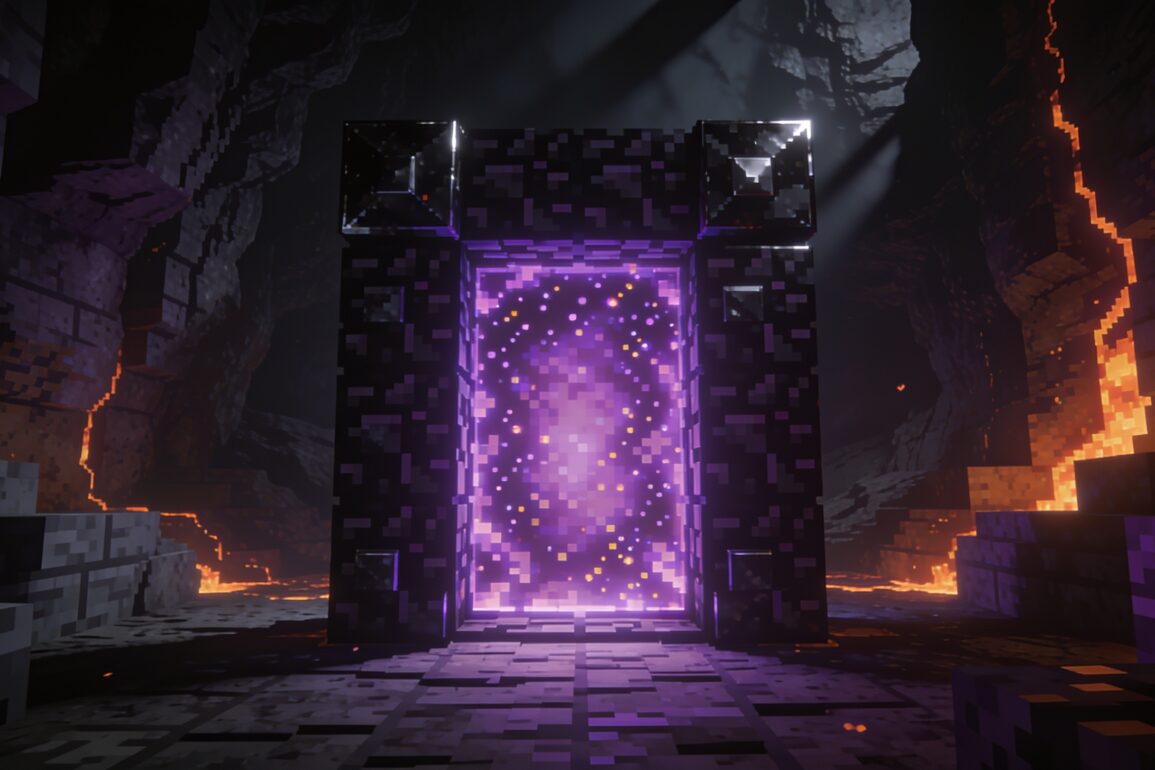 Jak zrobić portal do Netheru w Minecraft? Portal do Netheru w Minecraft