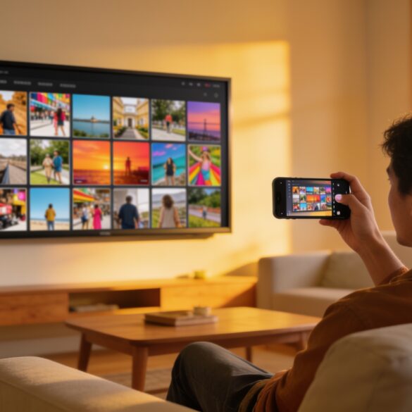 Jak udostępnić ekran i internet z telefonu na telewizor
